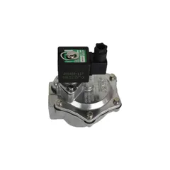 ASCO Series 353 pulse valve shown with its integrated solenoid operator