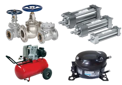 Mechanical valves, cylinders and pump items