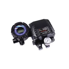Rotork YTC YT-1000L positioner gauge block and pneumatic connections