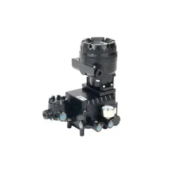 Rotork YTC YT-1000R positioner mounted on a rotary valve actuator